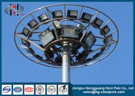 Einfügungsmodus-Verbindungs-kreisförmiger hoher Mast-Stahllichtmaste mit anhebendem System ISO