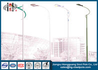 Straßenbeleuchtungs-Projekt-Straßen-Laternenpfahl im Freien einarmiges Q235, Q345