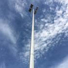 Hoher Mast-Stahllichtmaste der Höhen-20-30M LED mit anhebendem System für Stadion